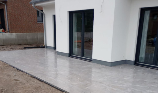 Elegante Terrassenplatten